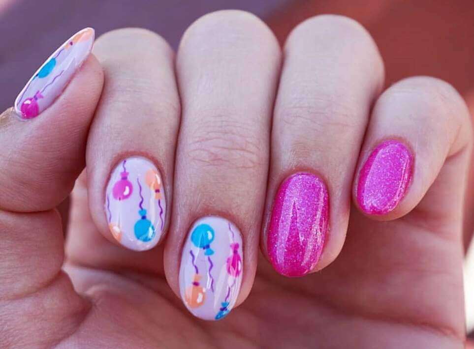 birthday nails