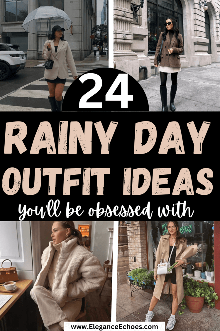 24 Rainy Day Outfit Ideas to Look Great Even When It’s Wet