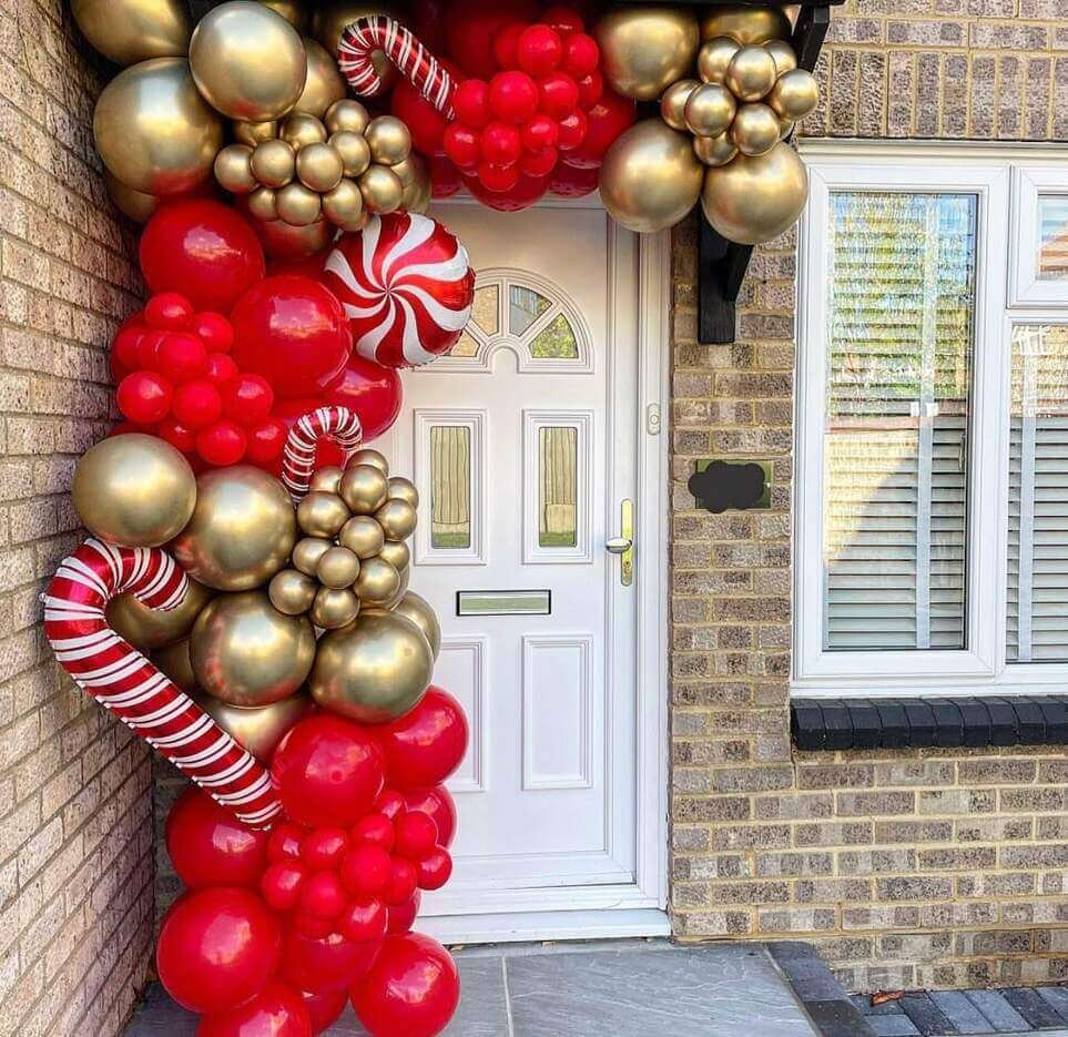 christmas balloon decoration ideas