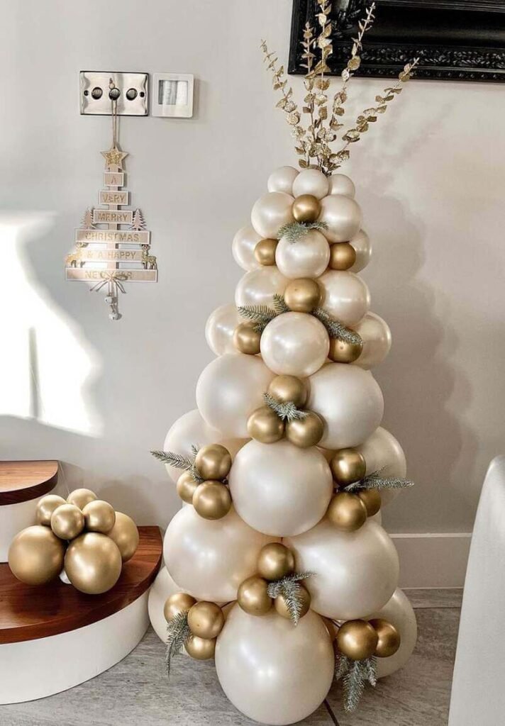 christmas balloon decoration ideas