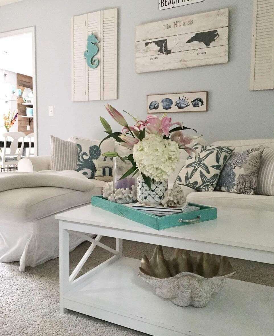 29 Breezy and Beautiful Coastal Living Room Ideas to Transform Your Space