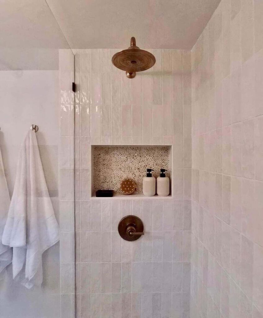 subway shower tile ideas