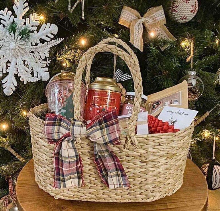 Brew a Little Joy with 20 Unique Christmas Coffee Basket Ideas