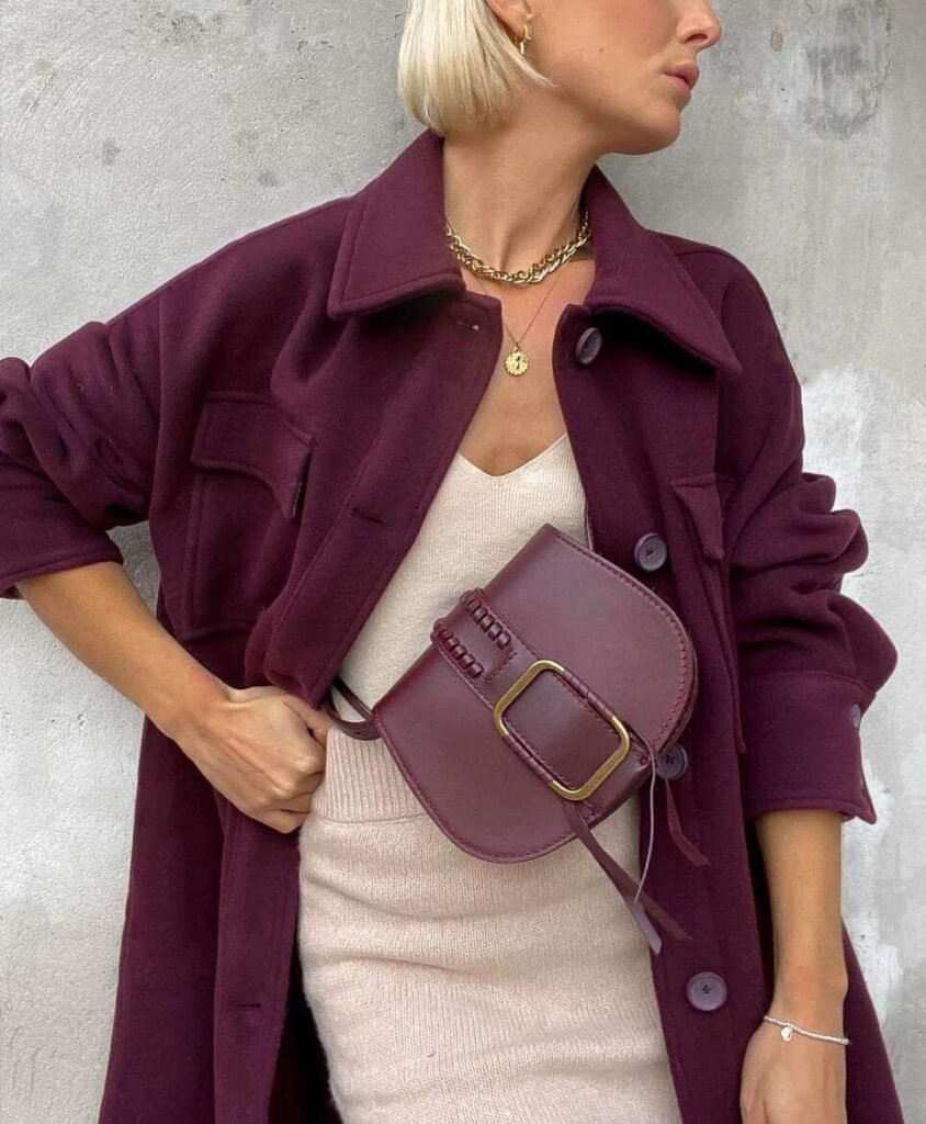 burgundy outfit ideas