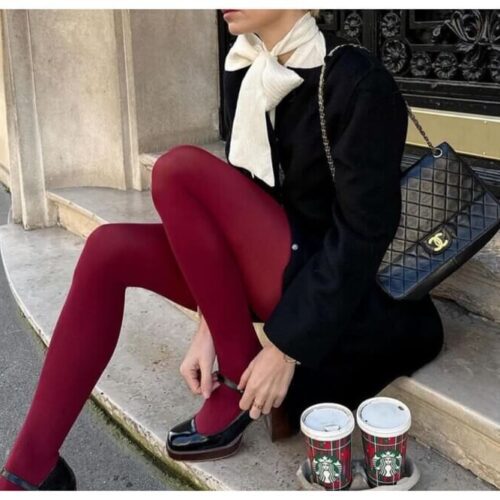 burgundy outfit ideas