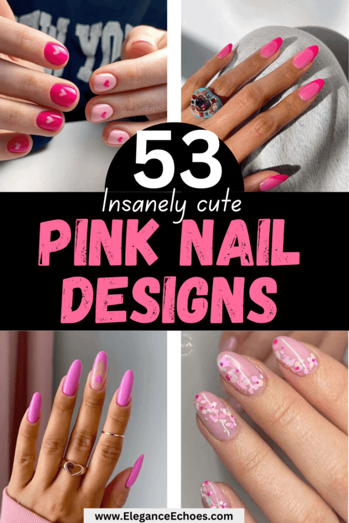 pink nail designs