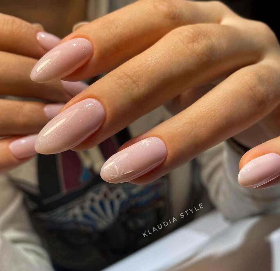 pink winter nail designs