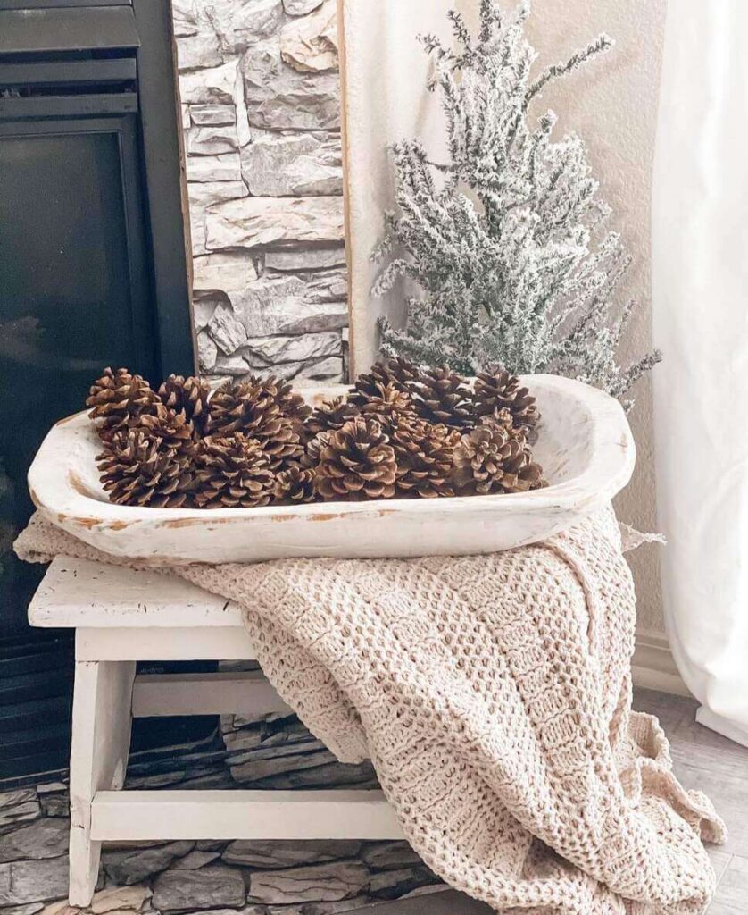 winter decor ideas that aren't Christmassy