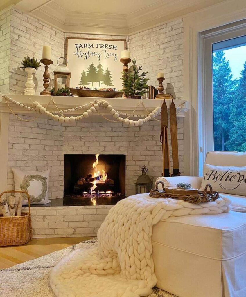 after Christmas winter decorating ideas