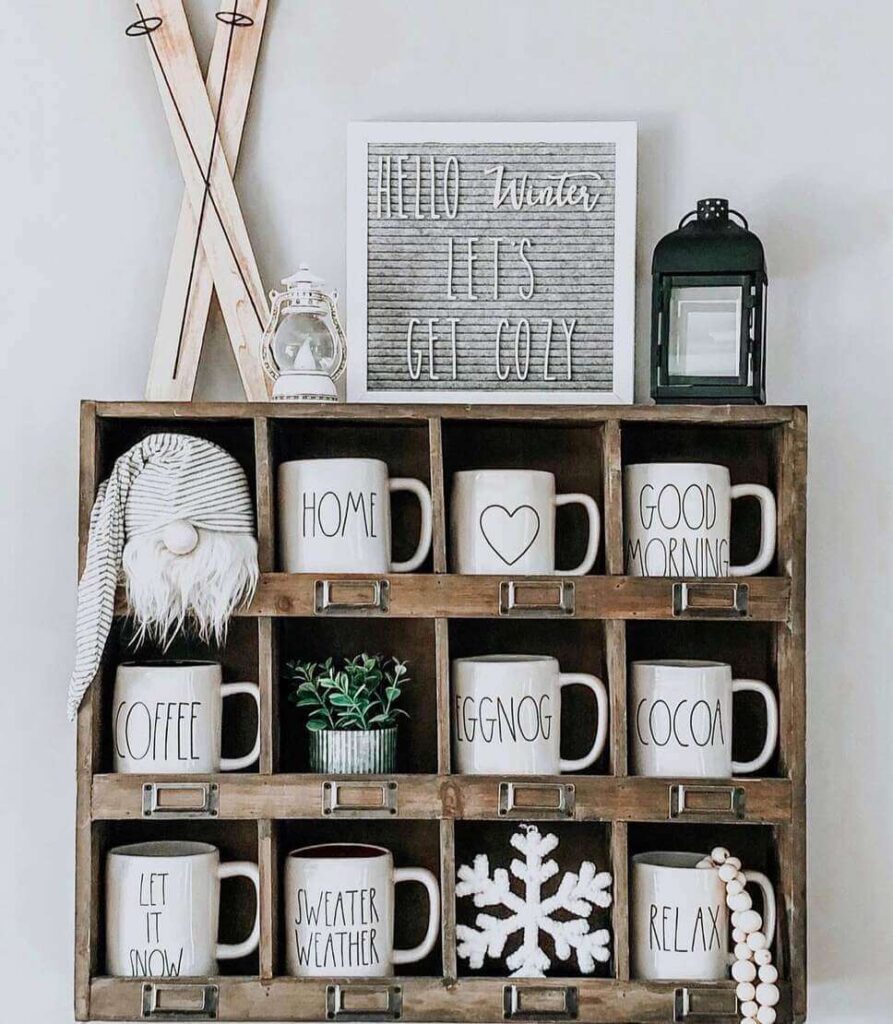 after Christmas winter decorating ideas