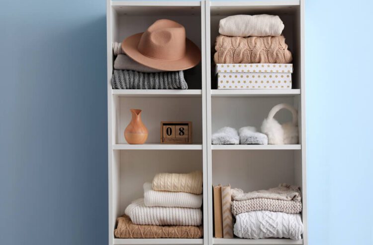 how to organize winter clothes