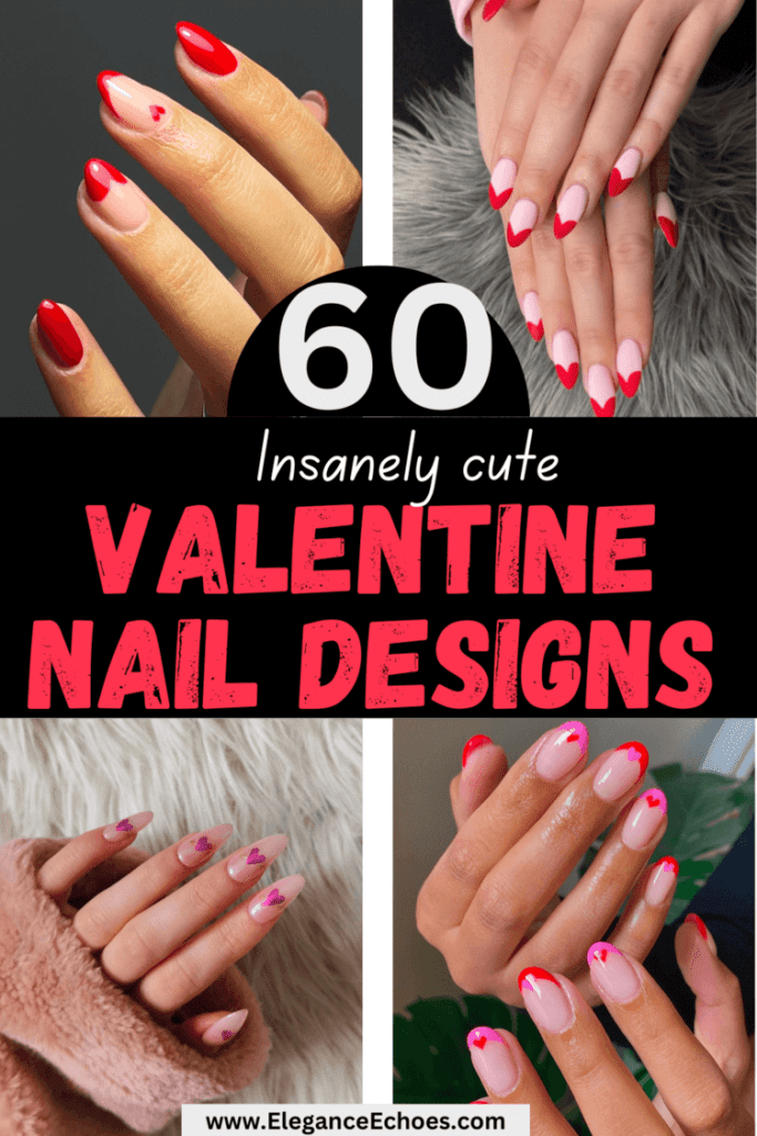 Valentine nail designs