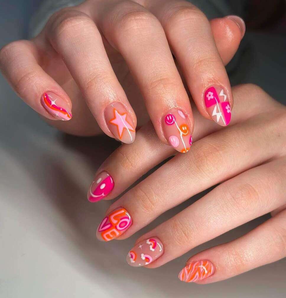 Valentine's nail designs