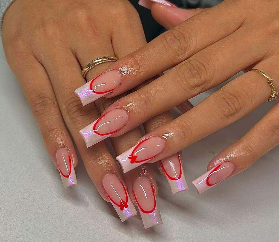 Valentine's nail designs