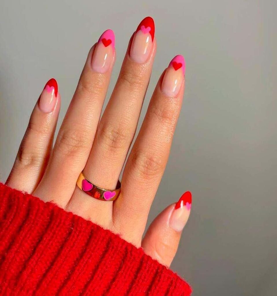 Valentine nail designs