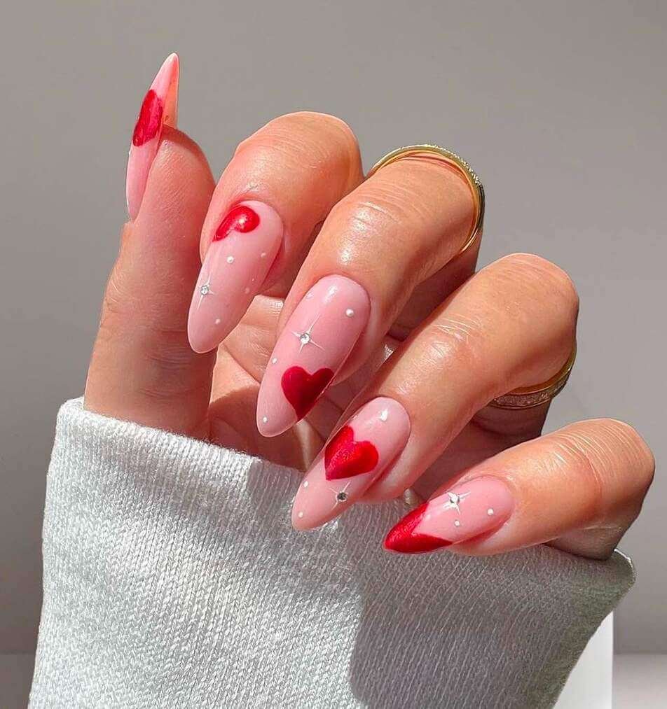 Valentine's nails