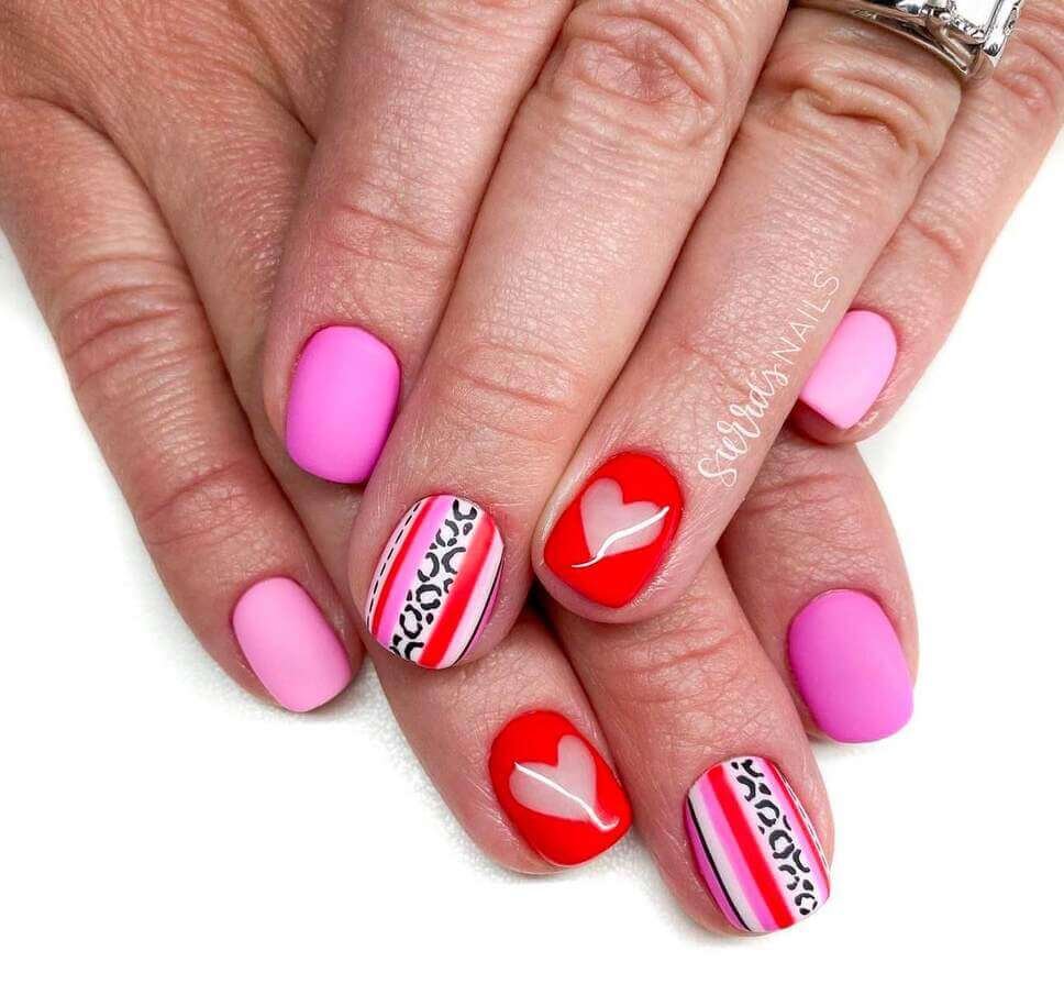 Valentine's Day nail ideas