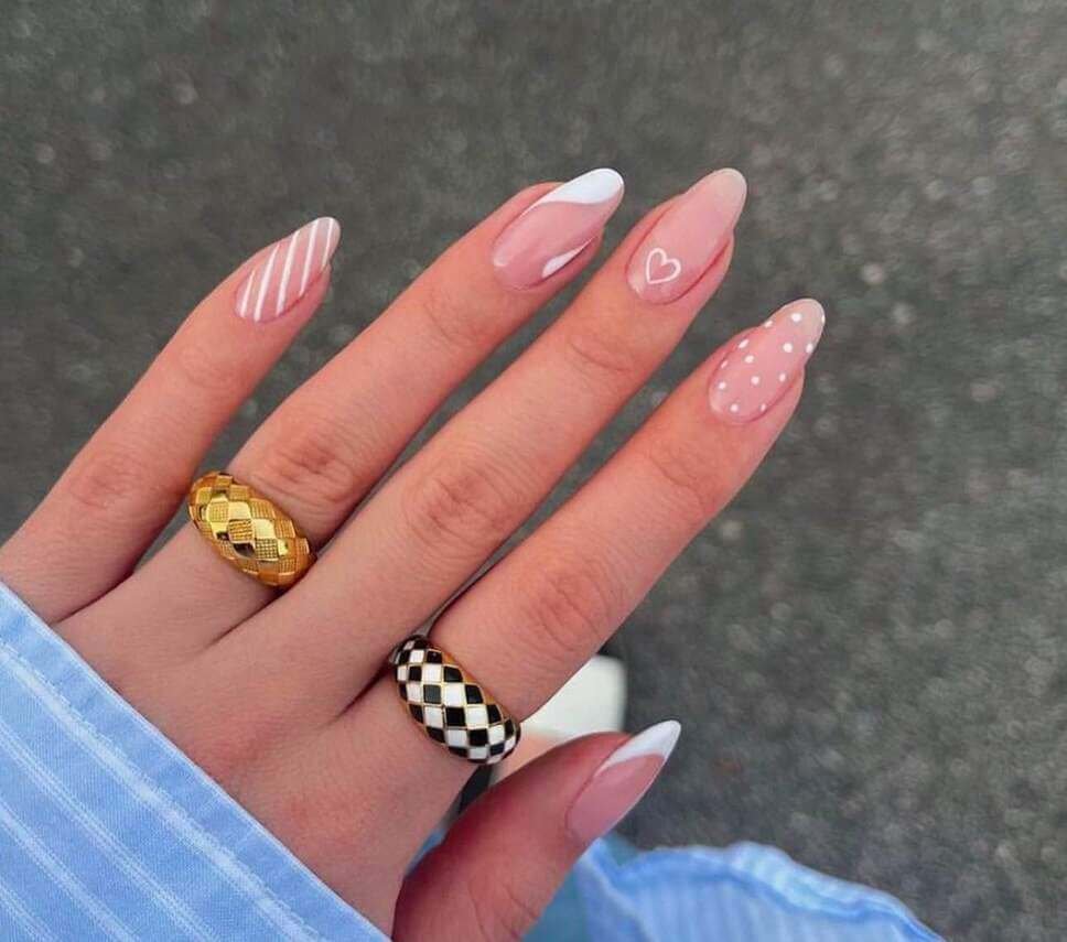 Valentine's nail designs