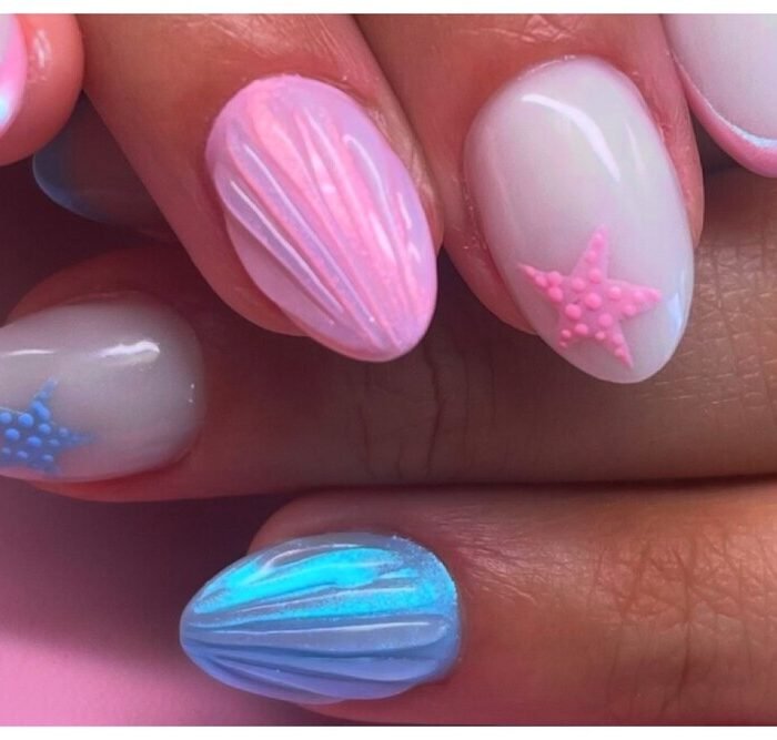 49 Trendy and Cute Baby Shower Nail Ideas to Celebrate Your Little One in Style