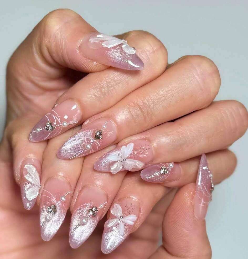 butterfly nail ideas