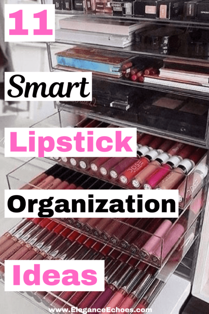 lipstick storage ideas