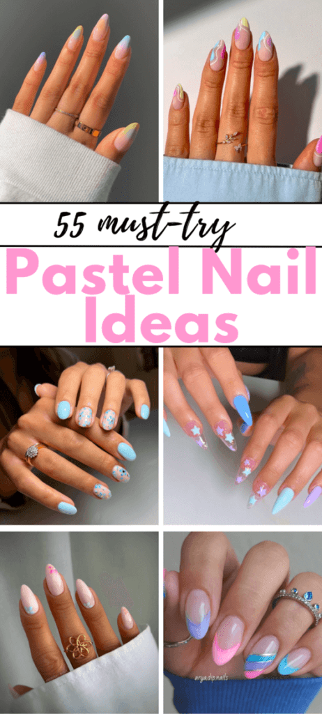 pastel nail designs