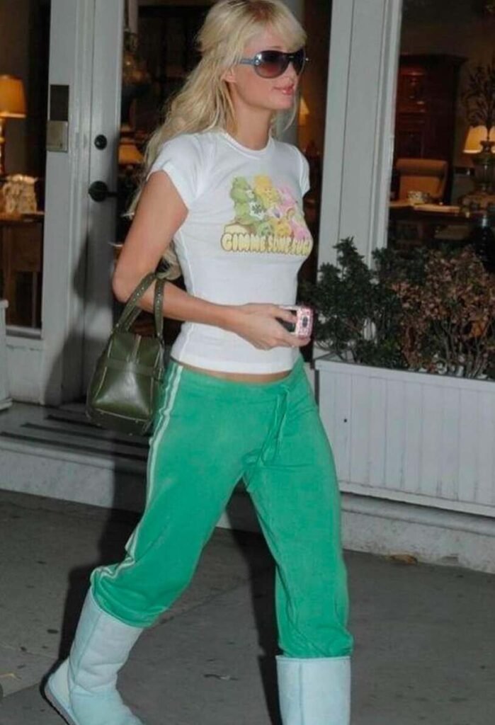 Paris Hilton Y2K outift