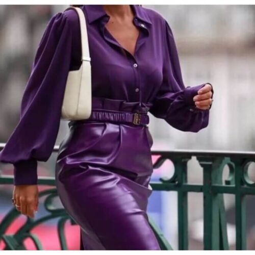 aesthetic purple outfits