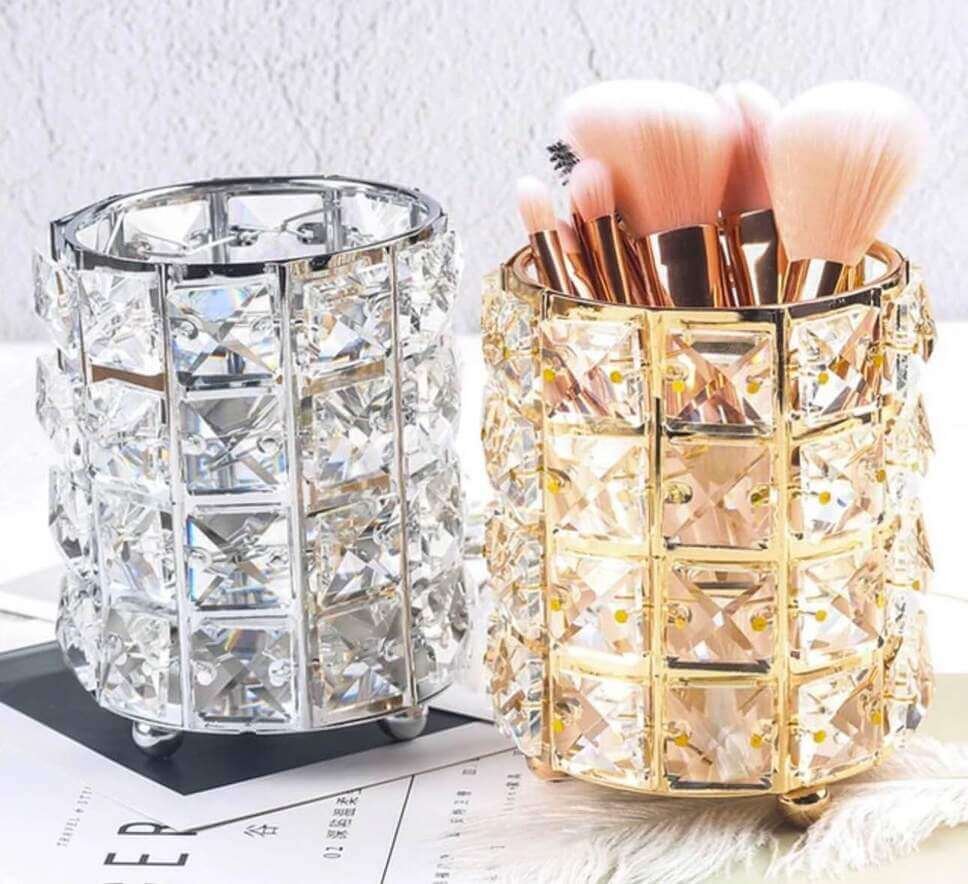 makeup brush organization ideas