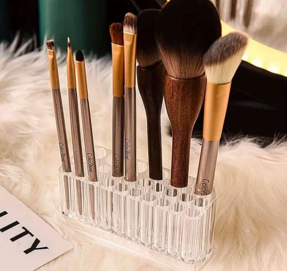 makeup brush storage ideas