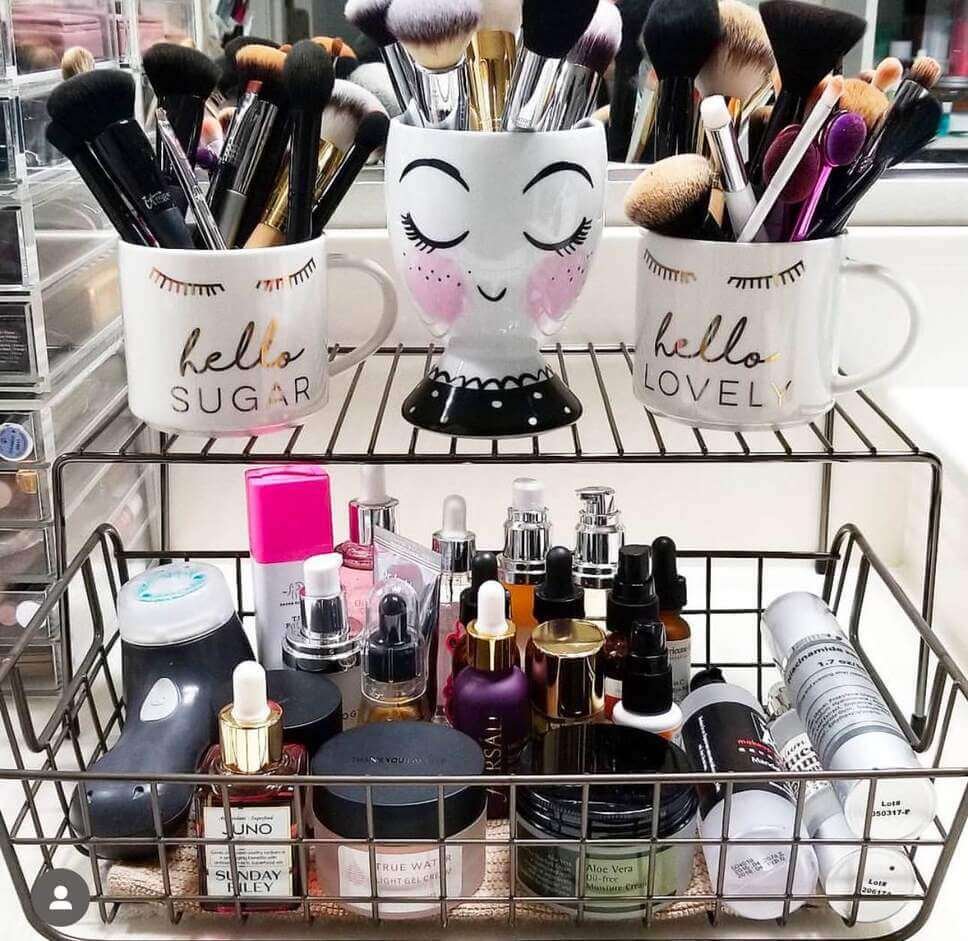 best way to store makeup brushes