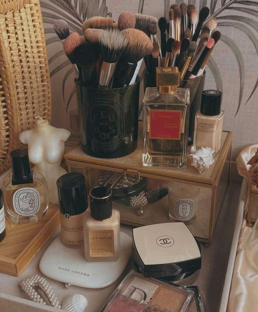 makeup brushes storage ideas