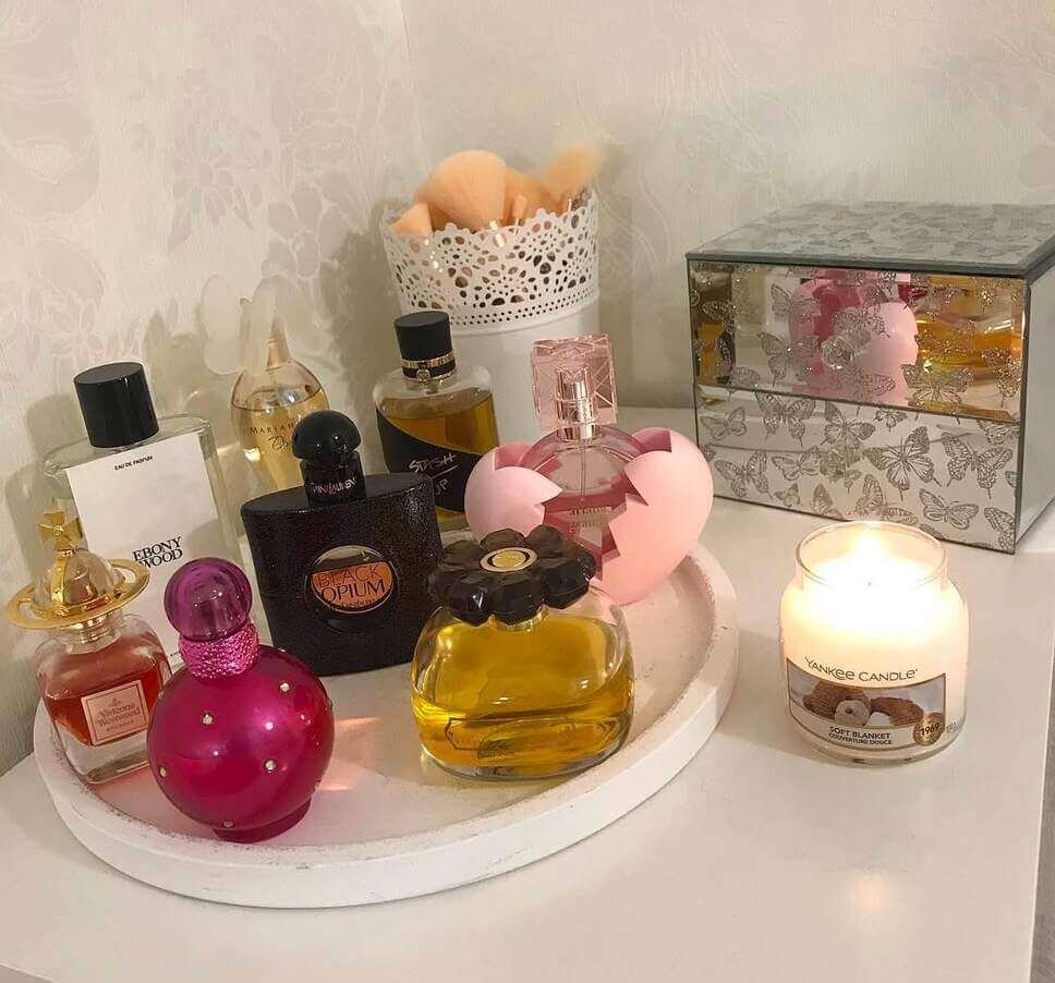 how to organize perfume