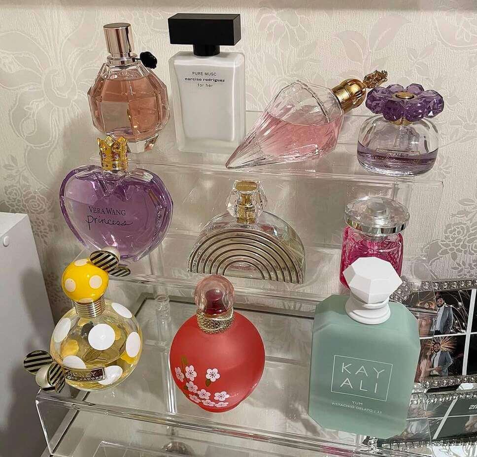 perfume storage ideas