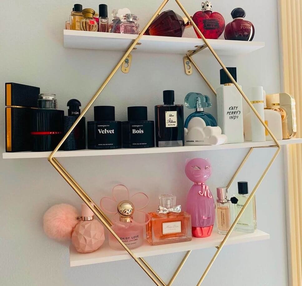 how to organize perfume