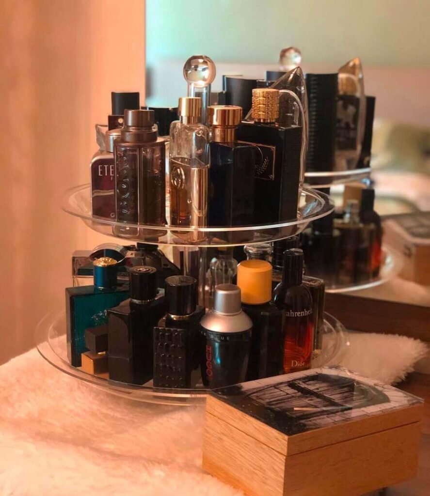 how to organize perfume