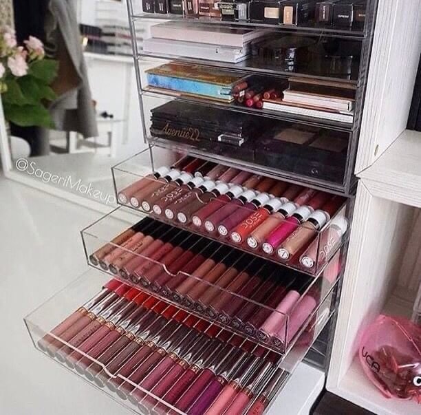 lipstick storage ideas