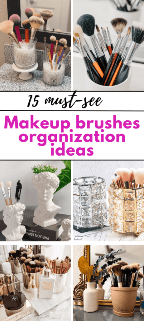 BEST WAY to store makeup Brushes