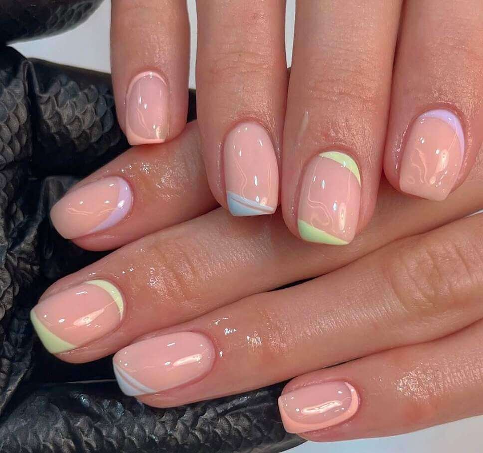 pastel nail designs