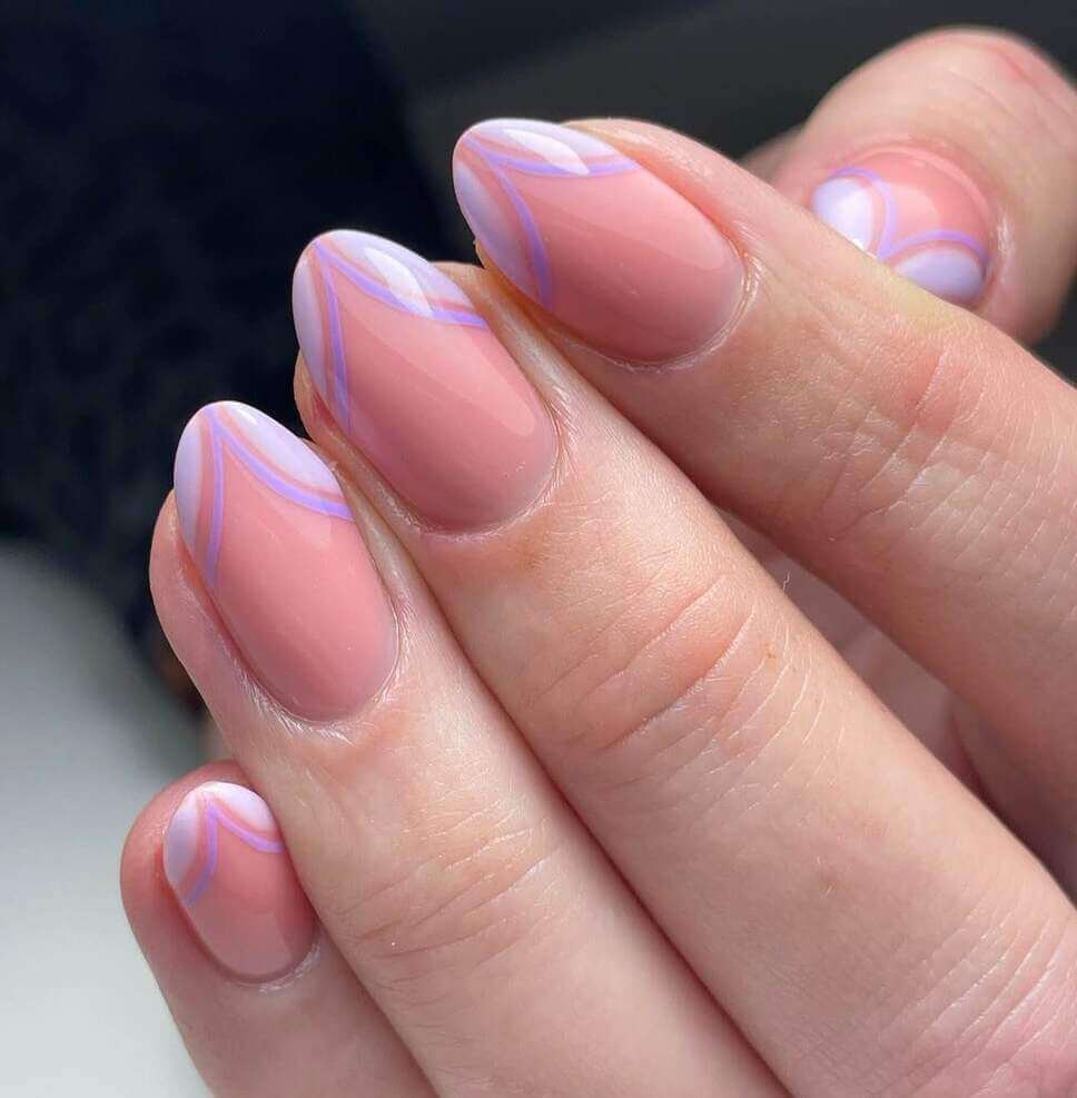 neutral pastel nail ideas