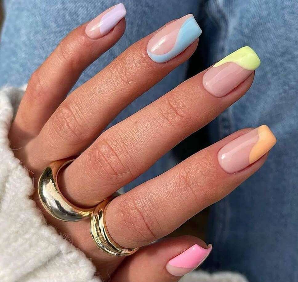 pastel nail designs