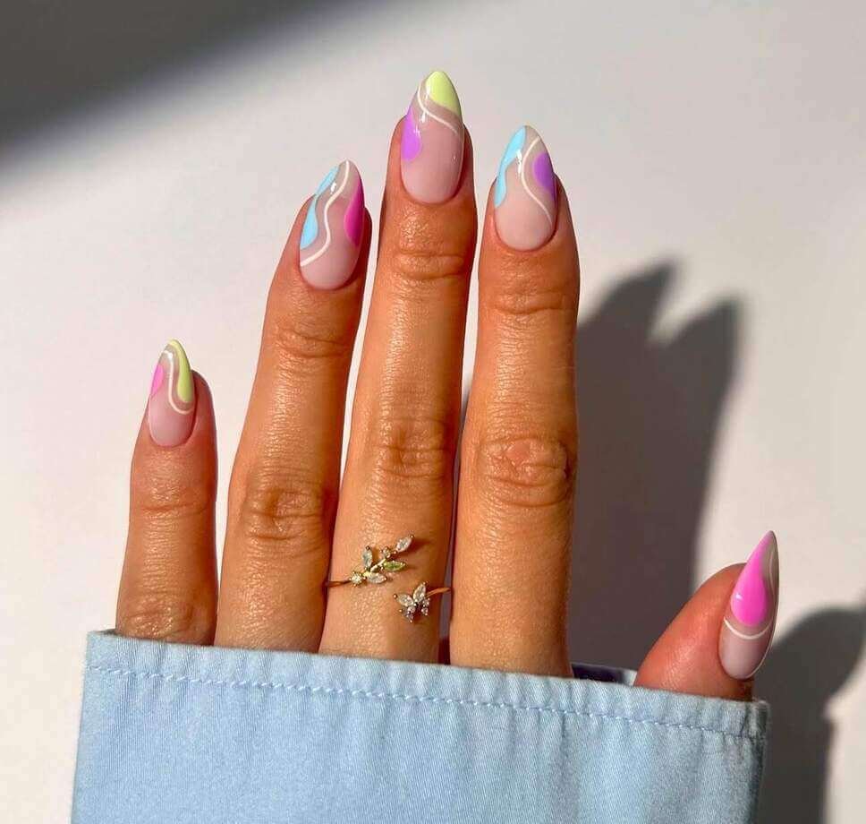 pastel nail designs