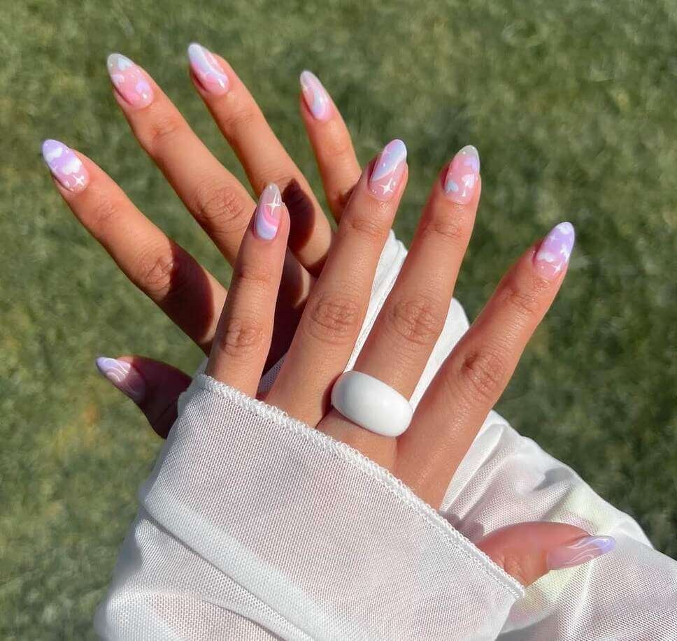 pastel nail designs