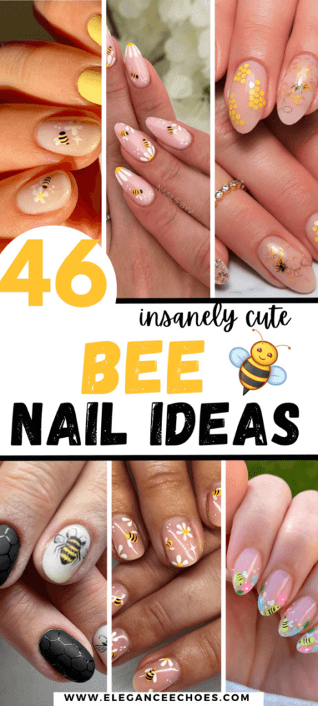 bee nail designs