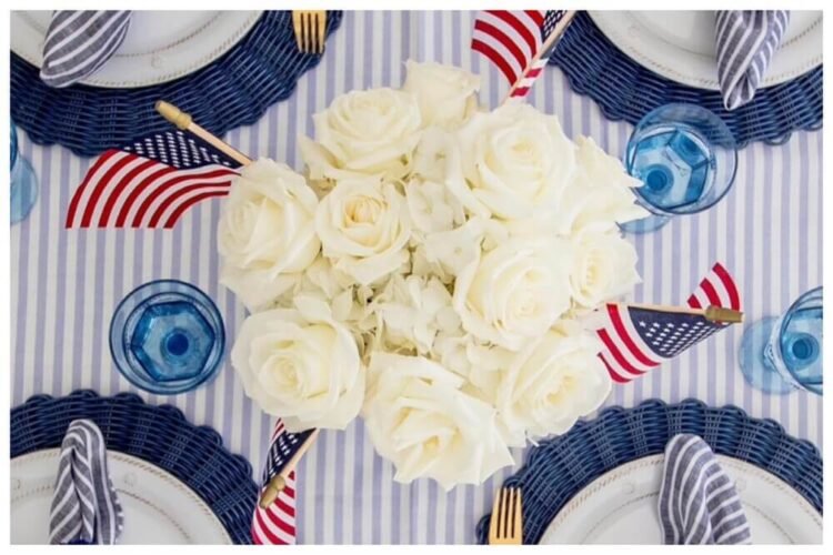 fourth of july tablescape ideas