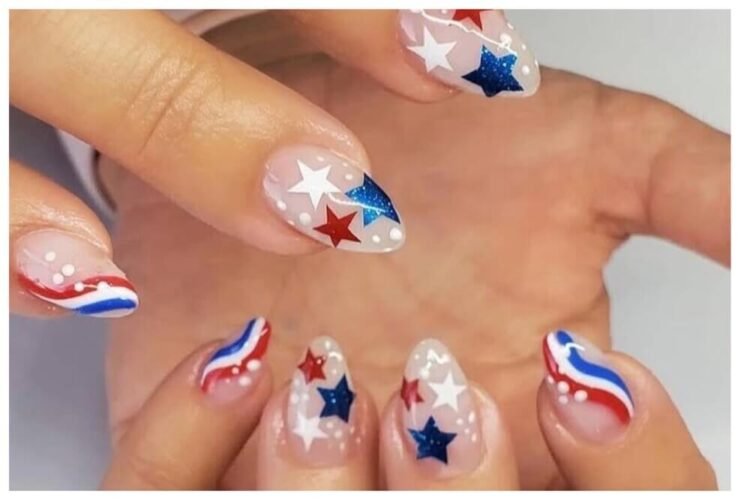 fourth of july nail designs