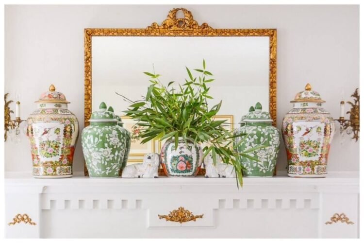 summer mantel decor ideas