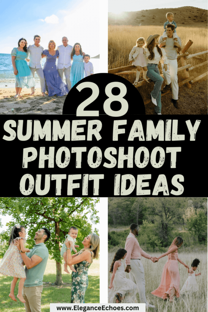 summer family photoshoot outfits