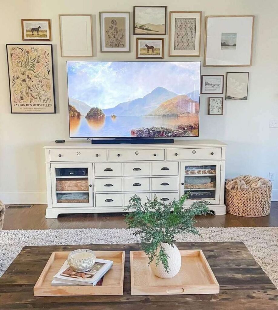 living room tv wall ideas