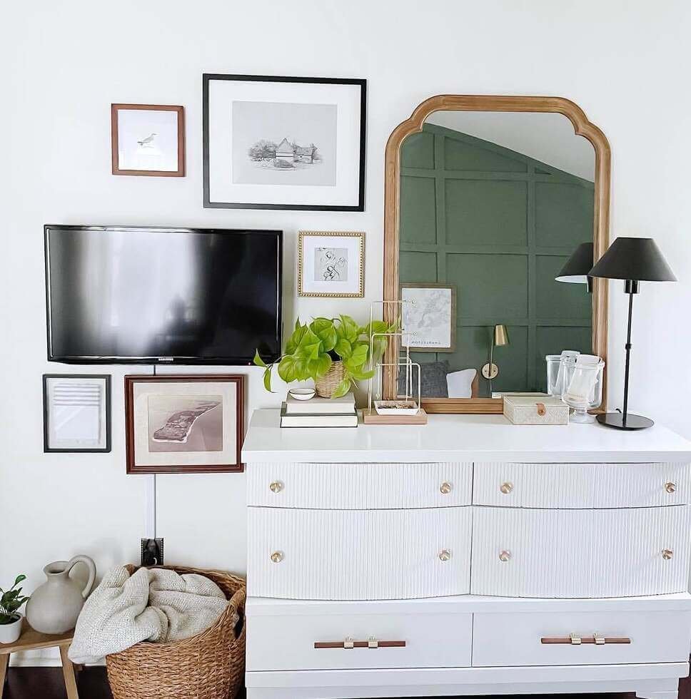 living room tv wall gallery